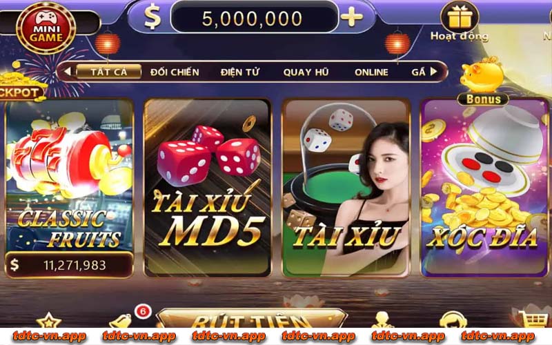 Danh mục giải trí được giới thiệu TDTC cung cấp